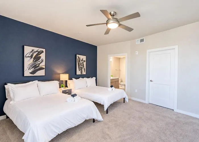 Posh 2bd - Gym, Pool, Parking, W-d - Sleeps 8 Apartamento Tempe